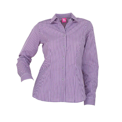 CAMISA BBO TORINO DAMA MANGA LARGA - Artículos Promocionales MAS RECIO